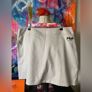 NWT Khaki FILA Sport Athletic Skort Golf Tennis Summer Fashion Skirt 💖💖💖